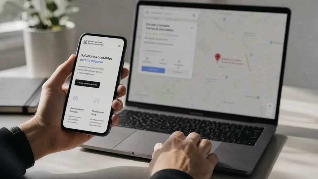 Cómo aparecer en Google Maps con un estudio contable